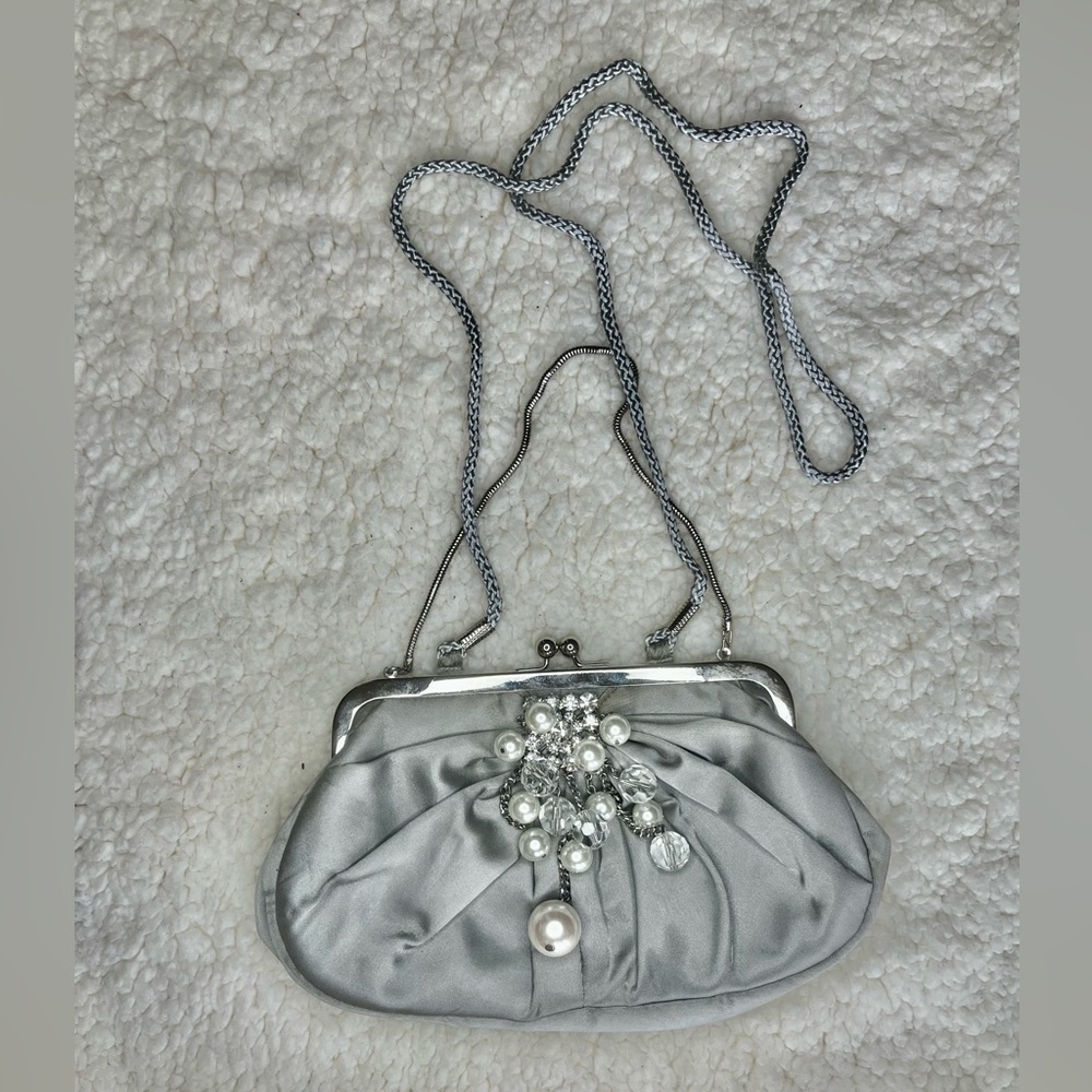 Kate landry gray clutch